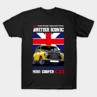 Iconic Cooper British Car T-Shirt